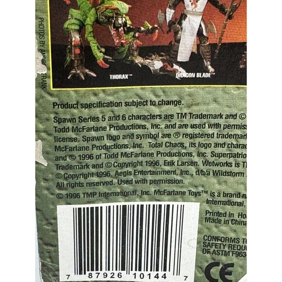 Widow Maker With Wings McFarlane Spawn Series 5 Accessories Sword Bat 10144 - Picture 14 of 16